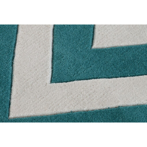 Tapete Poliéster Zig-zag Duas cores 120 x 180 x 2 cm - Image 4