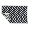 Tapete Poliéster Zig-zag Duas cores 160 x 230 x 1 cm