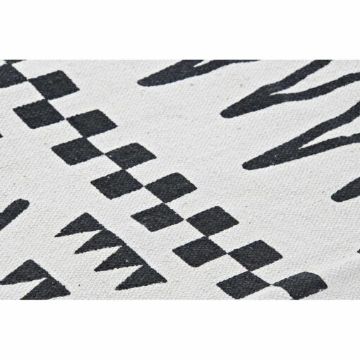 Tapete Preto Branco Ikat (120 x 180 x 0,7 cm) - Image 3