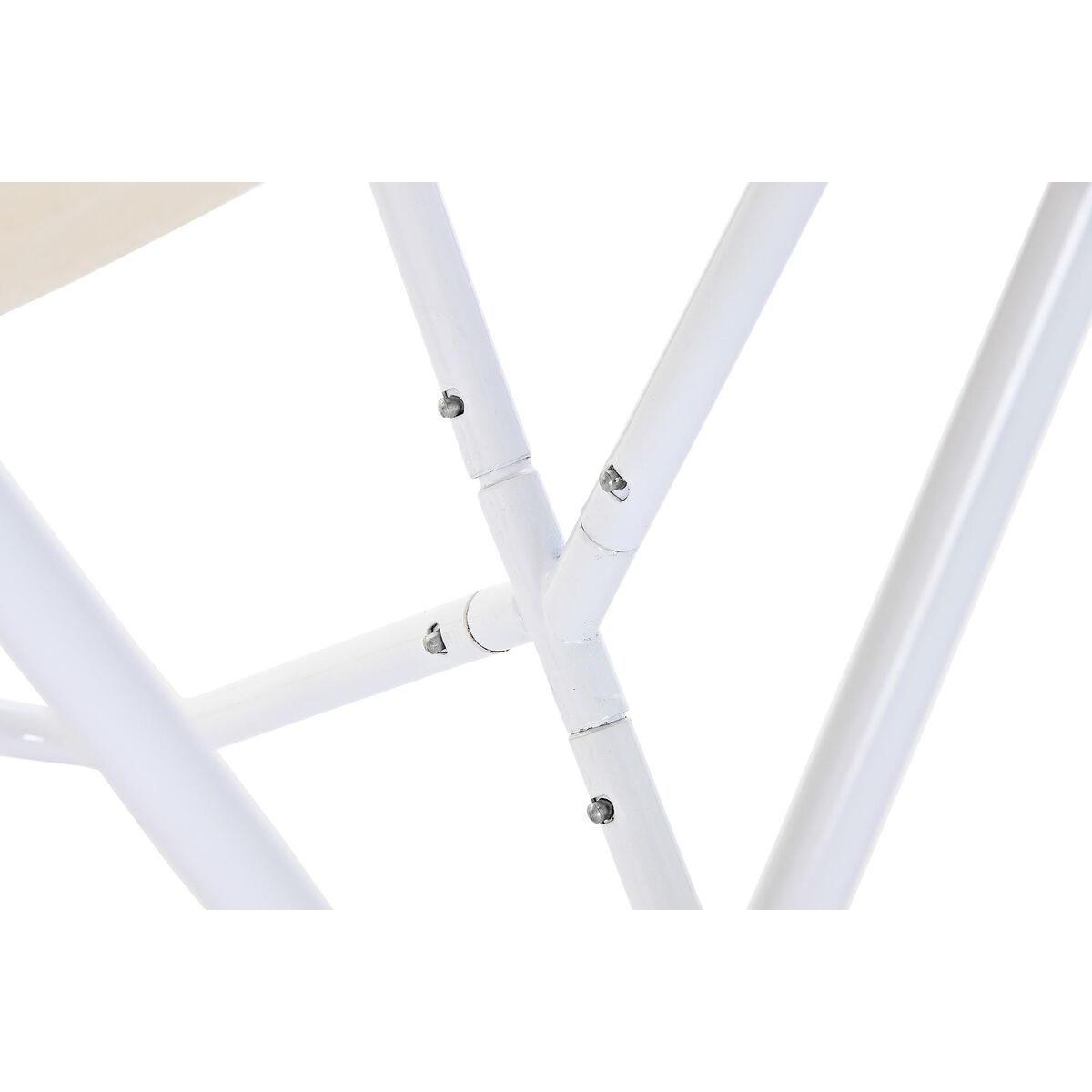 Tuinstoel Cinzento Algodão Branco Ferro (74 x 65 x 90 cm) - Image 3