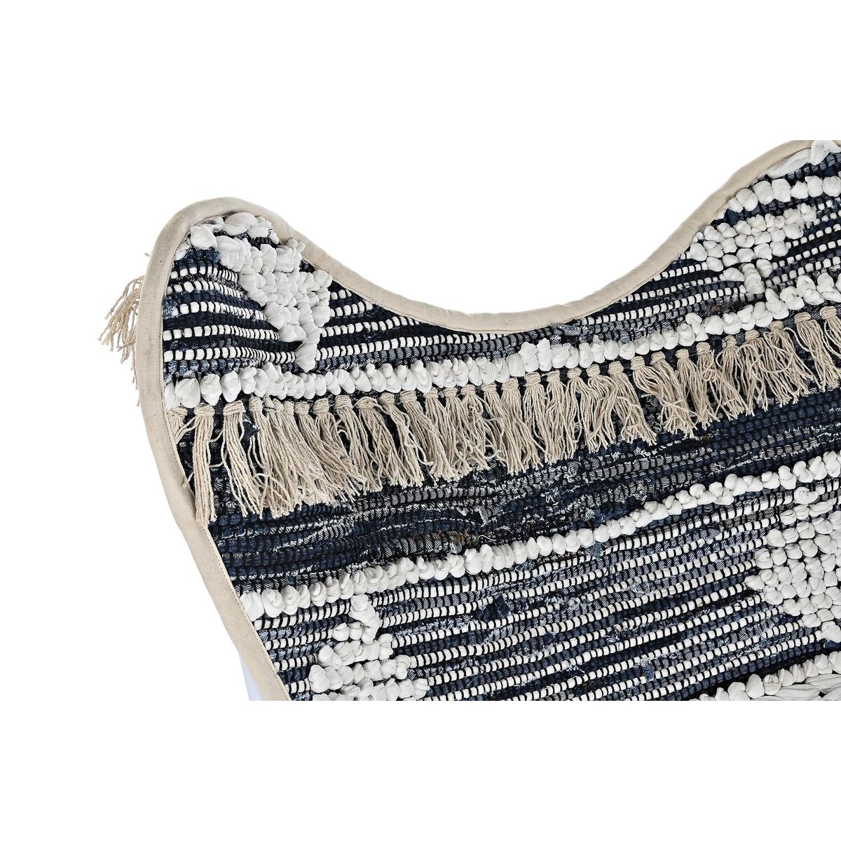 Tuinstoel Preto Algodão Branco Ferro (74 x 65 x 90 cm) - Image 6