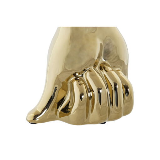 Vaso Dourado Grés 17 x 12 x 21 cm - Image 4