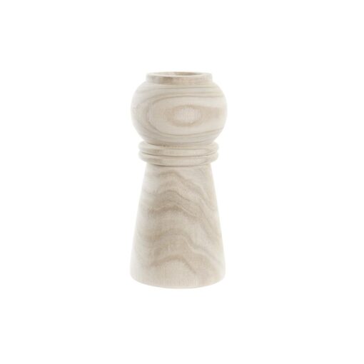 Vaso Natural Castanho 12 x 12 x 26 cm