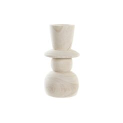 Vaso Natural Castanho 14 x 14 x 27 cm