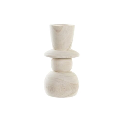 Vaso Natural Castanho 14 x 14 x 27 cm