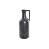 Vaso Porcelana Preto Moderno 13 x 13 x 32 cm