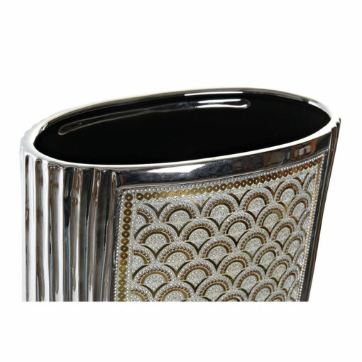 Vaso Prateado Dourado Grés (24 x 13 x 47 cm) - Image 3