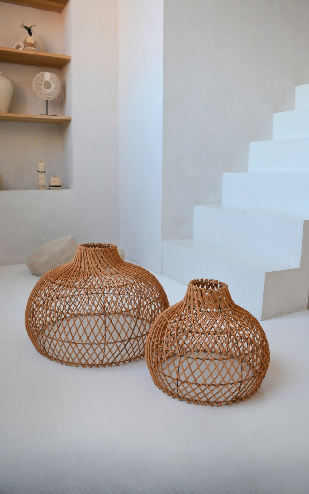 O Pingente Uluwatu - Rattan - M - Hippie Monkey - Image 3