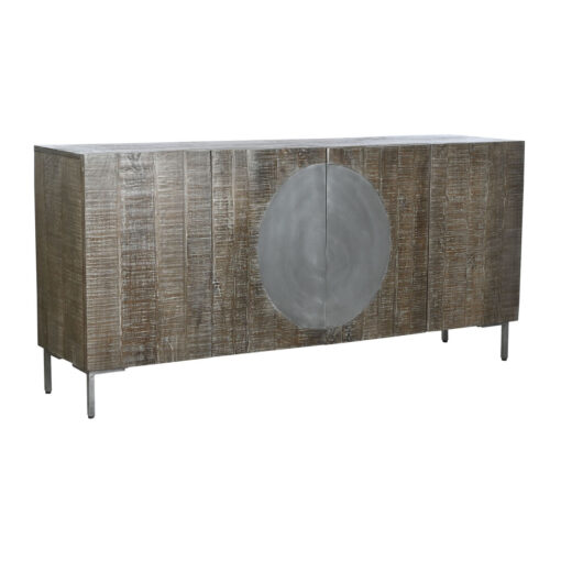 Aparador 180 x 40 x 80 cm Metal Madeira de mangueira