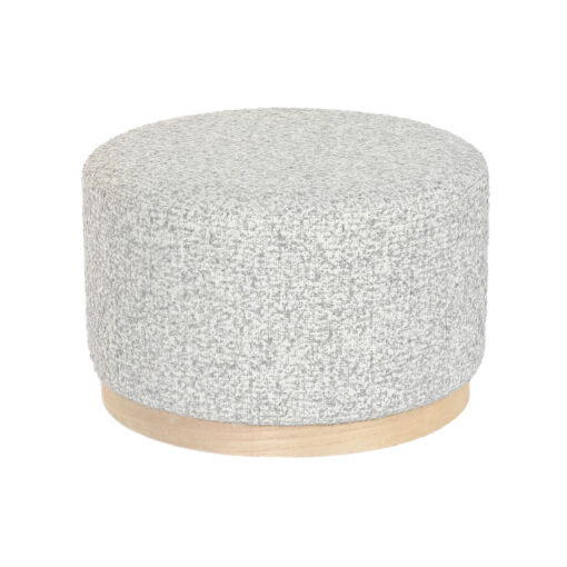 Banqueta 48 x 48 x 31 cm Cinzento claro