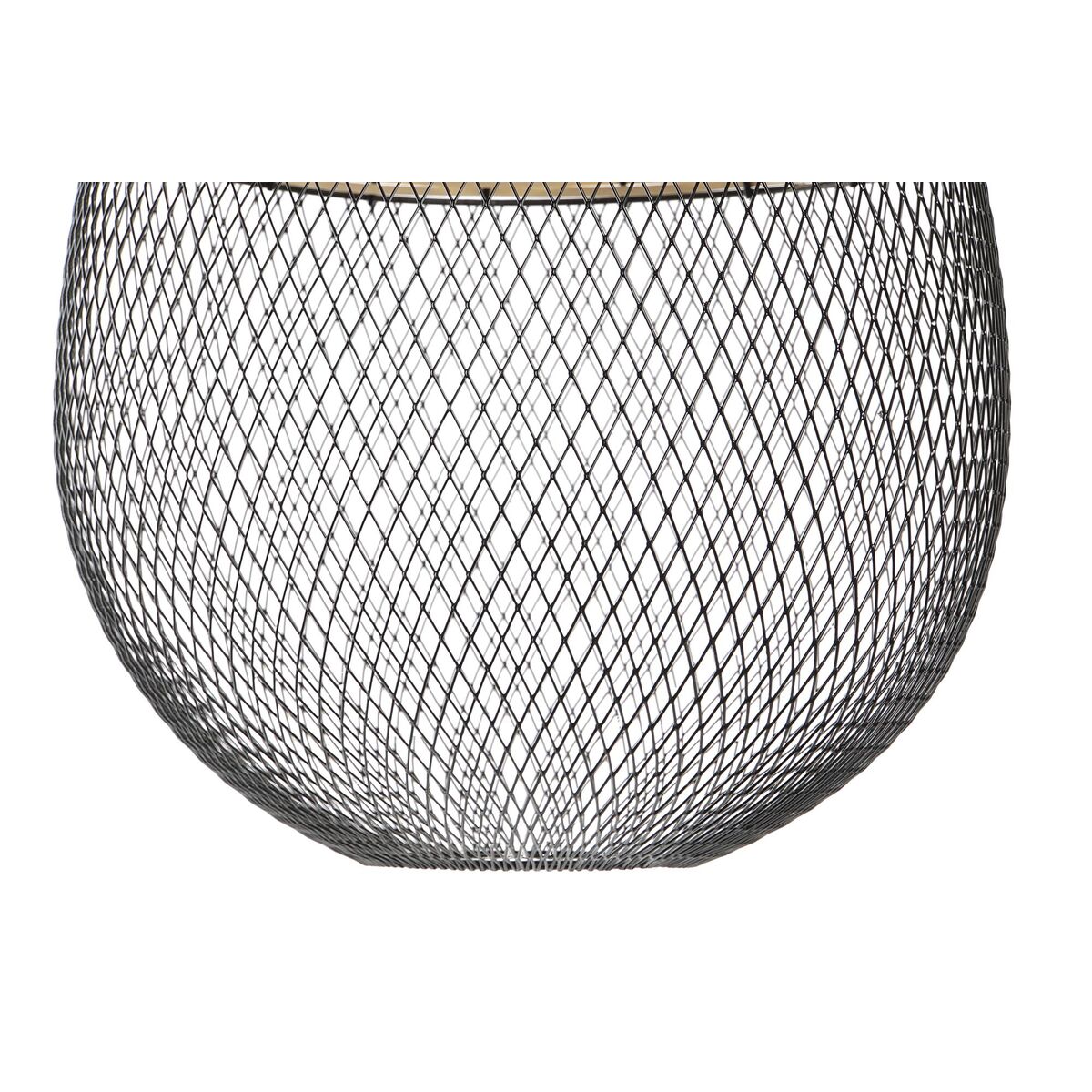 Candeeiro de teto Preto Metal Castanho 50 W 32 x 32 x 43 cm - Image 4