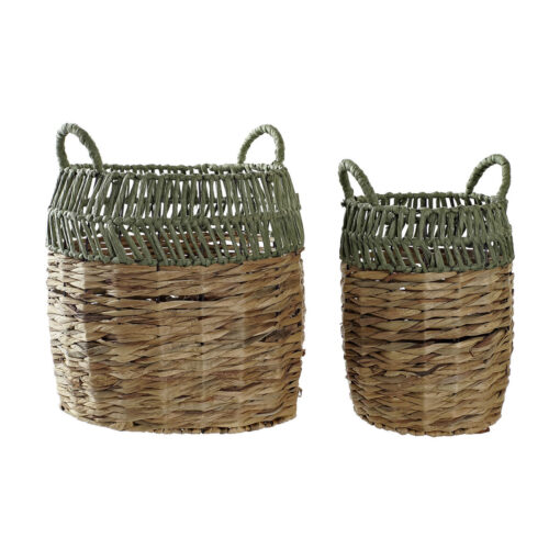 Conjunto de Cestas Rotim (33 x 33 x 40 cm)