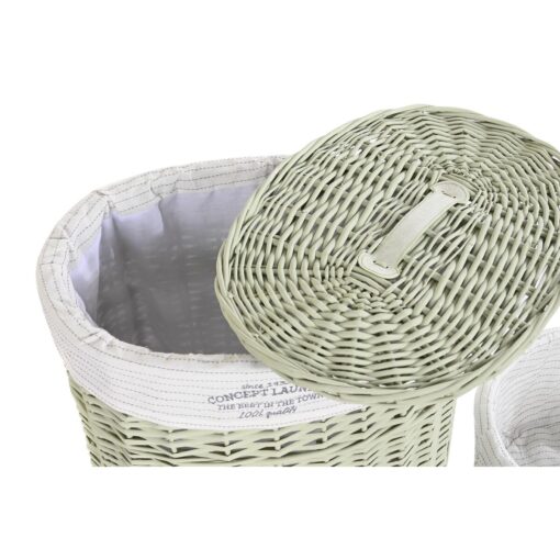 Conjunto de Cestos Verde vime 51 x 37 x 56 cm - Image 4