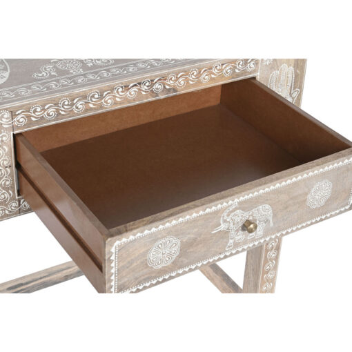 Consola Natural Madeira de mangueira Espelho 117 x 40 x 76 cm - Image 5