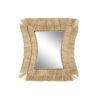 Espelho de parede 62 x 4 x 70 cm Cristal Bali Jute