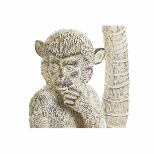 Figura Decorativa 8424001749805 15 x 12 x 29 cm Branco Resina Macaco Tropical Decapé - Image 3