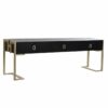 Mesa de Centro 150 x 36 x 48 cm Metal Madeira Alumínio