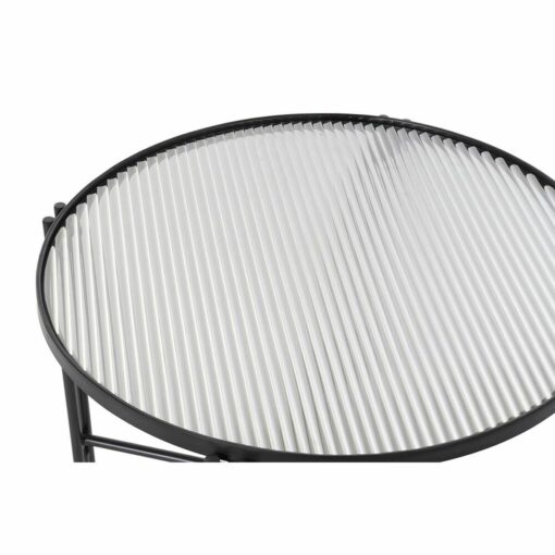 Mesa de apoio Metal Cristal 63 x 63 x 46 cm - Image 3