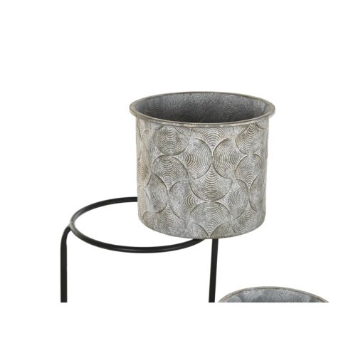 Plantador Cinzento Metal (82 x 25 x 81 cm) - Image 3