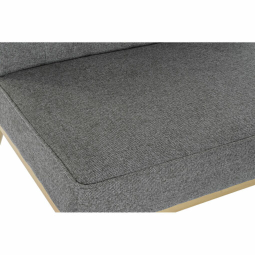 Poltrona 80 x 66 x 72 cm Abeto Madeira Castanho Cinzento escuro - Image 6