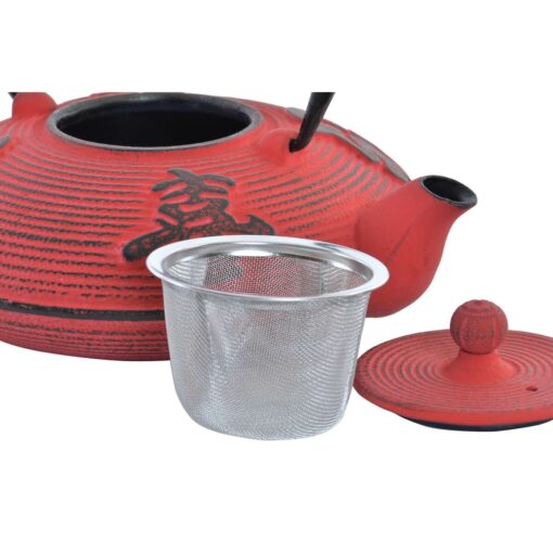 Bule Decor Vermelho 800 ml - Image 4