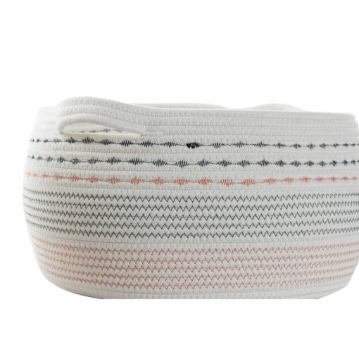 Conjunto de Cestas Branco Preto Laranja 52 x 43 x 25 cm - Image 2