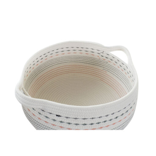 Conjunto de Cestas Branco Preto Laranja 52 x 43 x 25 cm - Image 4