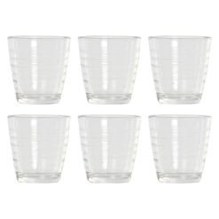 Conjunto de Copos Decor Multicolor Transparente Cristal Plástico 250 ml (6 pcs)