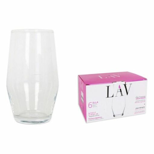 Conjunto de Copos LAV Ella (6 uds) (495 ml)