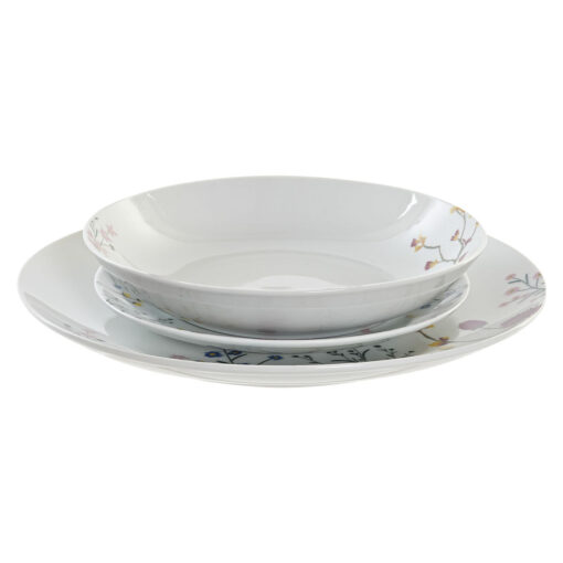 Conjunto de Louça Decor Bloemen Porcelana (18 pcs) - Image 2