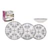 Conjunto de Louça La Mediterránea Tesa 12 Peças Porcelana