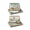 Jogo de Bandejas Decor 40 x 30 x 6 cm Madeira MDF (2 Unidades)