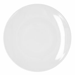 Prato de Jantar Bidasoa Glacial Coupe Branco Cerâmica Ø 30 cm (4 Unidades) (Pack 4x)