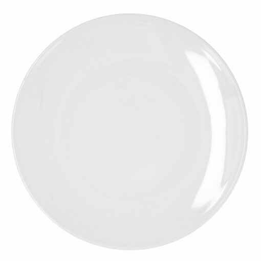 Prato de Jantar Bidasoa Glacial Coupe Branco Cerâmica Ø 30 cm (4 Unidades) (Pack 4x)