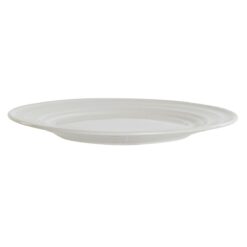 Prato de Jantar Decor Branco Porcelana 27 x 27 x 2 cm