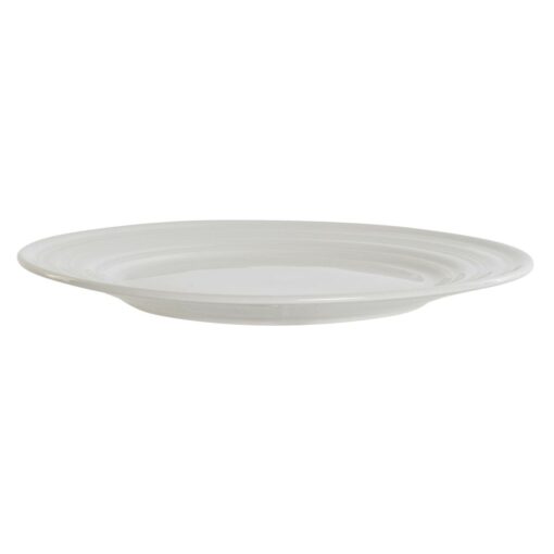 Prato de Jantar Decor Branco Porcelana 27 x 27 x 2 cm