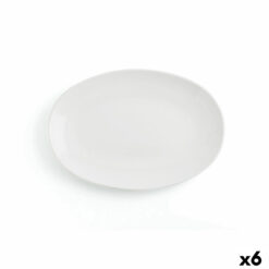 Recipiente de Cozinha Ariane Vital Coupe Oval Cerâmica Branco Ø 32 cm 6 Peças