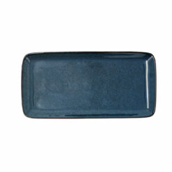 Recipiente de Cozinha Bidasoa Ikonic Cerâmica Azul (28 x 14 cm) (Pack 4x)