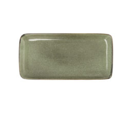 Recipiente de Cozinha Bidasoa Ikonic Verde Cerâmica (28 x 14 cm) (Pack 4x)