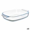 Recipiente de Cozinha Com pegas Transparente Vidro de Borosilicato 2 L 30