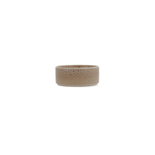 Tigela Ariane Porous Cerâmica Bege 12 cm (12 Unidades) - Image 3