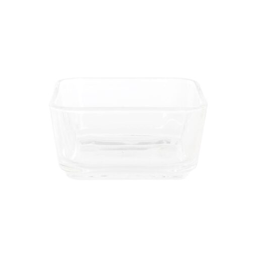bandeja de aperitivos Decor 21 x 21 x 6 cm Cristal Natural 280 ml - Image 2