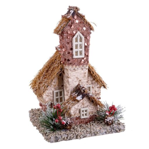 Adorno Natalício Multicolor Natural Polyfoam Casa 15