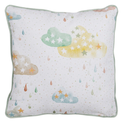 Almofada Infantil Estrelas 45 x 45 cm 100 % algodão