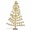 Árvore de Natal Dourado Metal Plástico 120 cm