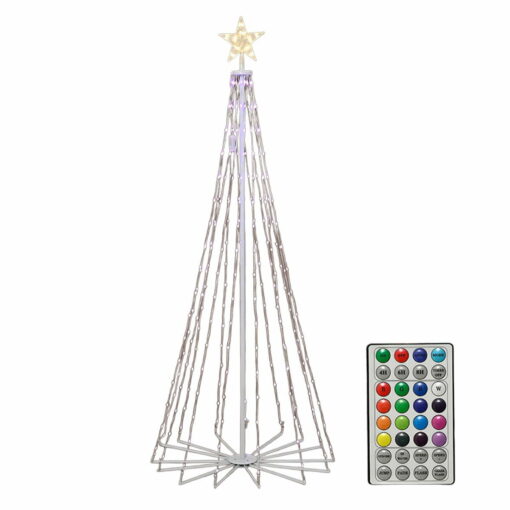 Árvore de Natal Lumineo 490772 Leve LED Exterior Multicolor 60 x 60 x 150 cm