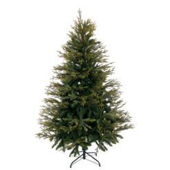 Árvore de Natal Verde PVC Polietileno Metal 180 cm