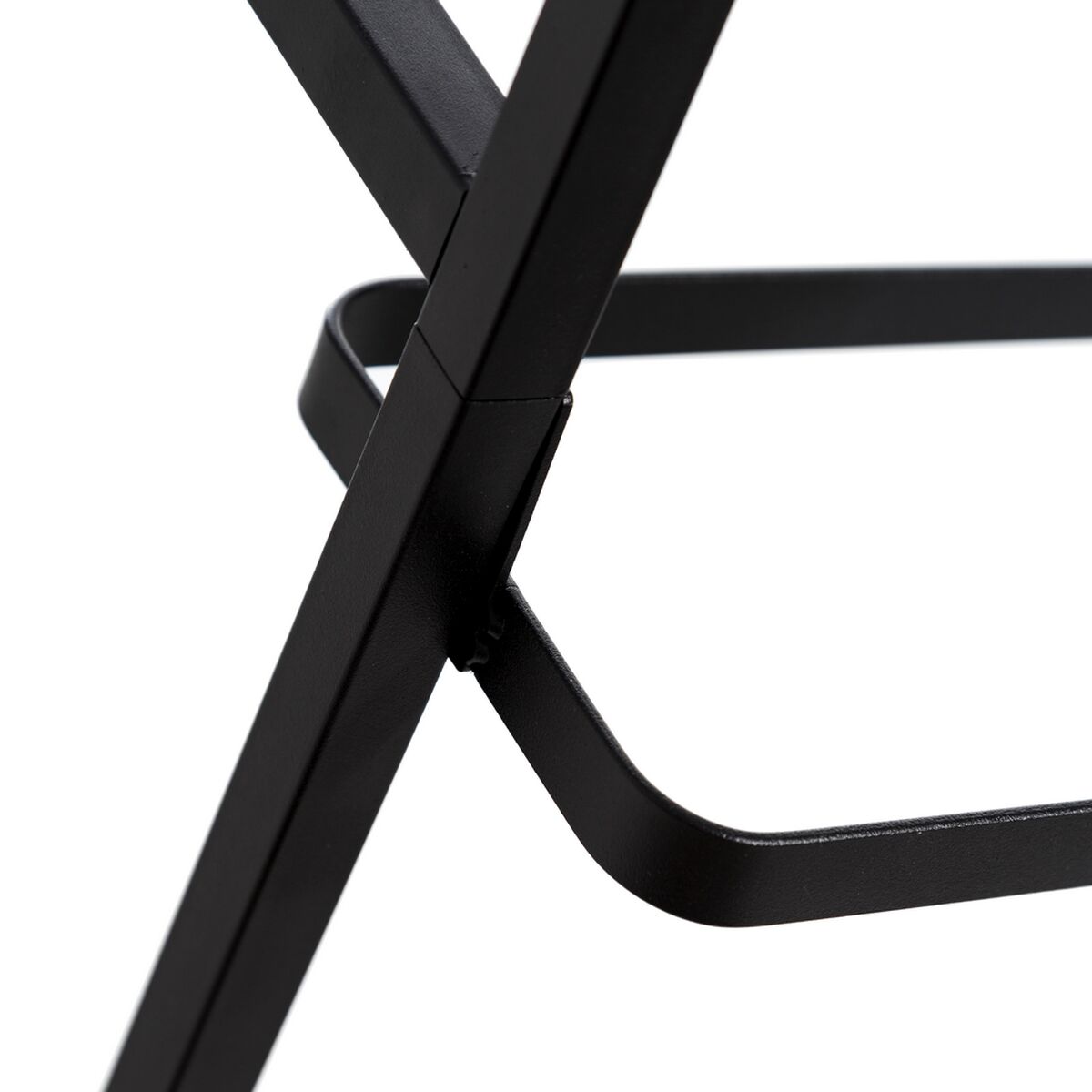 Bengaleiro 37 x 37 x 170 cm Preto Metal industrial - Image 3