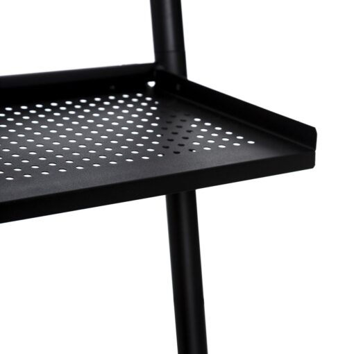 Bengaleiro 59 x 39 x 177,5 cm Preto Metal industrial - Image 4