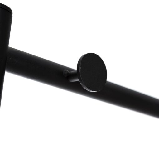 Bengaleiro 59 x 39 x 177,5 cm Preto Metal industrial - Image 5